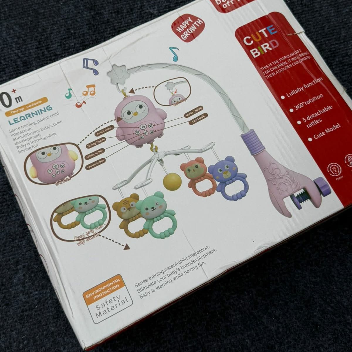 Bed Crib Hanging Electric Bell